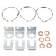 thumbnail image 1 of Líneas de freno 89715 Líneas de freno extendidas confiables y resistentes para Wrangler TJ YJ XJ 1987 a 2006, 1 of 6