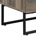 thumbnail image 3 of Rectangular Coffee Table With Rustic Finish And Convenient Storage Open Shelf Stable Legs Ample Space, 3 of 3