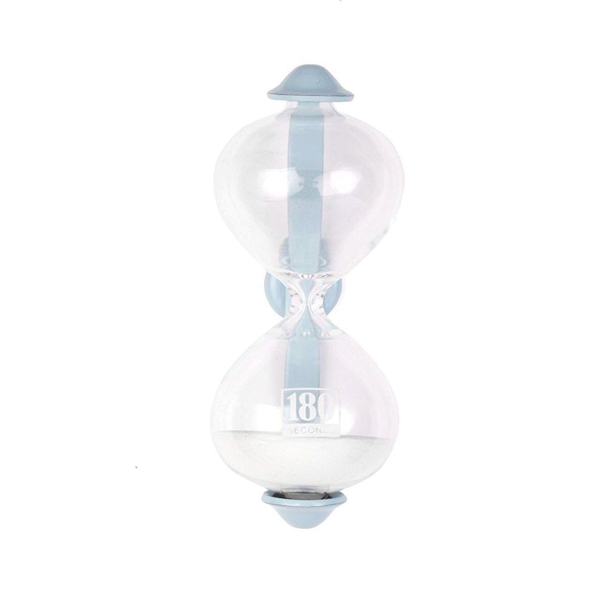 Kikkerland 3Minute Hourglass Sand Kitchen Timer Blue