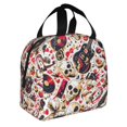 thumbnail image 2 of Easygdp Guitar Skull rock Bolsa Térmica Premium - Tela Oxford Impermeable, Gran Capacidad, Bolsillo Frontal, Unisex para Trabajo, Escuela, Actividades al Aire Libre y Picnics, 2 of 8