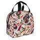 thumbnail image 2 of Fotbe Guitar Skull rock Bolsa Térmica con Estampado y Forro de Aluminio Grueso Bolsa de Almuerzo con Bolsillo Frontal para Hombres y Mujeres, Ideal para Trabajo, Escuela, 2 of 8