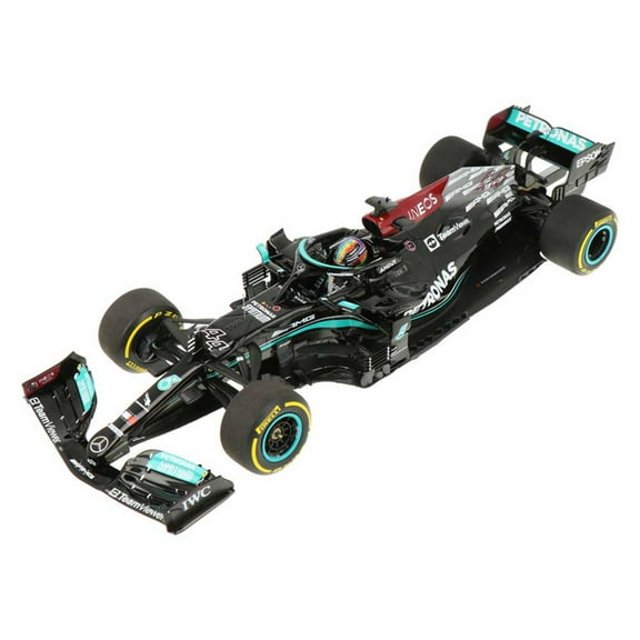 MINICHAMPS 1/43 - MERCEDES-AMG W12 E Performance - Winner Qatar GP 2021 (L. Hamilton)