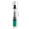 thumbnail image 5 of Dwellnix Submersible Water Pump 320W with Pure Copper Motor Long Cord & Quiet Operation for Deep Well Water Supply & Agriculture Use, 5 of 11