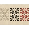 thumbnail image 1 of Ahgly Company Machine Washable Indoor Rectangle Transitional Wheat Beige Area Rugs, 3' x 5', 1 of 7