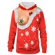 thumbnail image 4 of Pntutb Blusa con capucha de manga larga con estampado navideño divertido informal para mujer Tops para parejas Liquidación Pntutb Pntutb-4491, 4 of 5