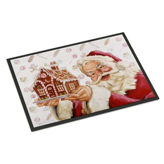 Santa Claus A Home for the Holidays Door Mat