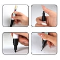 thumbnail image 3 of Oil-Based Paint Marker Pens, Permanent Waterproof Paint Markers, Quick Dry Multi-Surface Paint Pens, Assorted Colors for Rock Wood Metal Glass Ceramic Canvas(Width 2-3 mm), 3 of 6
