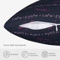 thumbnail image 5 of ZICANCN Mathematics Trigonometry Doodles Decorative Throw Pillow Covers, Bed Couch Sofa Decorative Knit Pillow Covers for Living Room Farmhouse 16"x16", 5 of 8