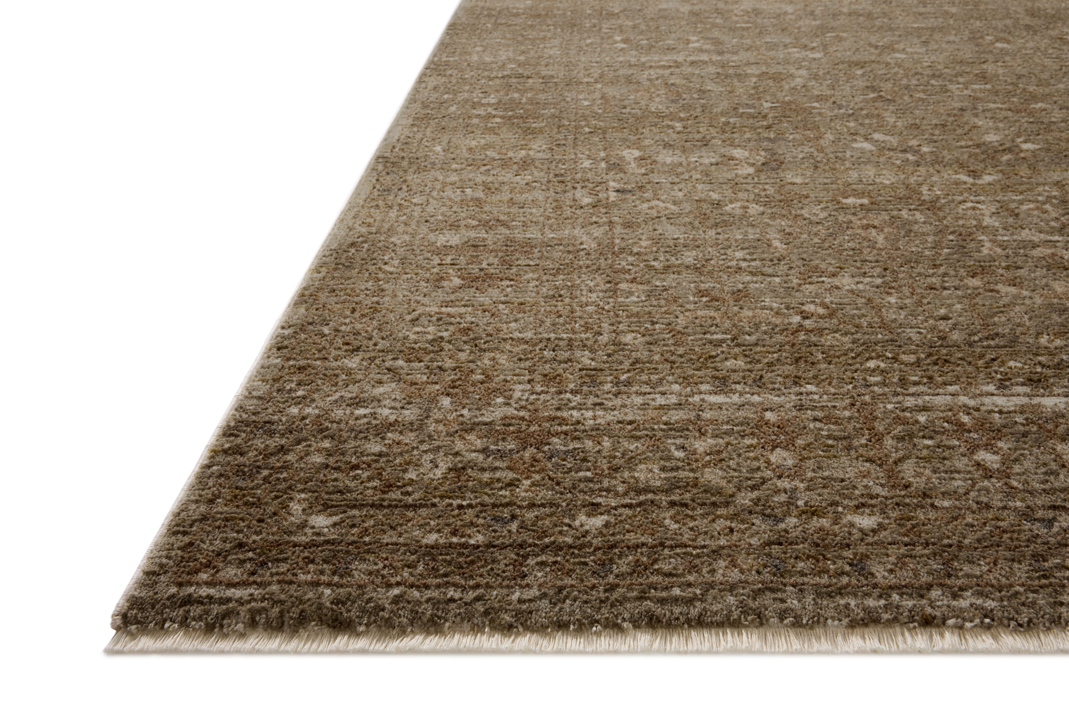Loloi Haywood Sage / Brown 18" x 18" Sample Area Rug