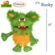 thumbnail image 2 of Puppet Nature Bound Rocky monstruo verde amigable de 40 cm, 2 of 6