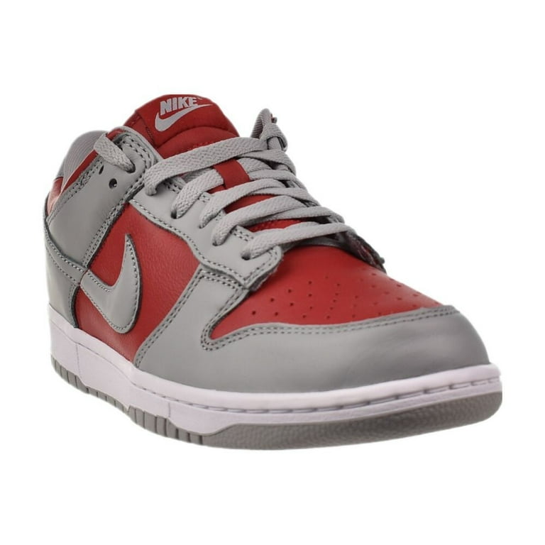 Men's Nike Dunk Low Retro QS Varsity Red/Silver-White (FQ6965 600