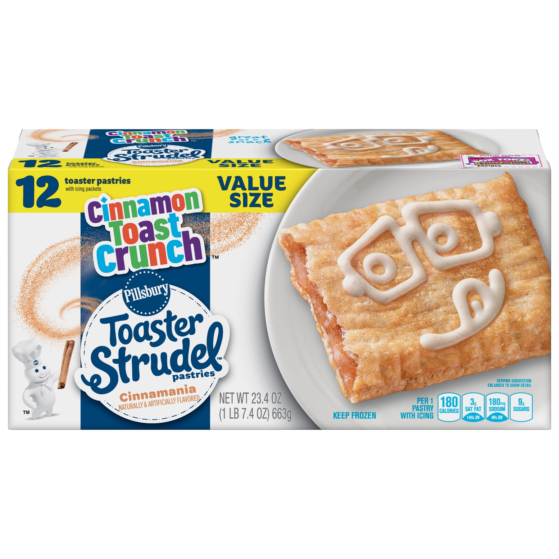 Pillsbury Toaster Strudel Cinnamon Toast Crunch Toaster Strudel My