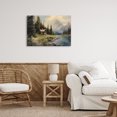 thumbnail image 3 of Stupell Industries Farmhouse Creek Cabin Riverside Retreat Canvas Art, 24 x 16, by Franklyn Gregory, 3 of 8