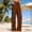 A1_Coffee, variant on Wide Leg Flowy Gauze Pants for Women Palazzo Drawstring Elastic Waist Trousers with Pockets Lightweight Casual Flowy Palazzo Lounge Trousers Summer Beach Vacation Clothes Blackish Green L