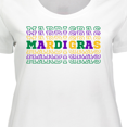 thumbnail image 4 of Inktastic Mardi Gras Mirror Words Women's Plus Size T-Shirt, 4 of 5