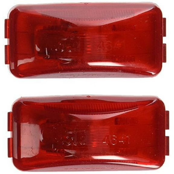 Grote 46412-5 Red 3" Clearance Marker Light (Pair Pack)