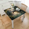 thumbnail image 2 of nygtbtfer Fishing Lake Printed Tablecloth Rectangular Wrinkle Free Table Cover,Kitchen Home Decor Table Cloth,Elastic Edge, 2 of 7