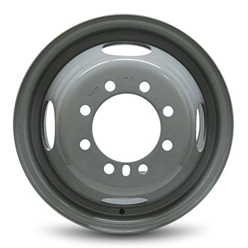 Steel Wheel Black 8 Spoke 7 x 16 shop soiled new 
