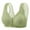 Green, variant on Women's Bras Lightweight Print Pattern Wireless Lift Comfortable Soft Lingerie Comfortable Snap Closing Bra for Seniors Pink 36