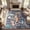 Jungle-Black, variant on ChakmeOne 8x10 Vintage Jungle Area Rugs Animal Print Rug Machine Washable & Non-Slip Stain Resistant Rugs for Living Room, Bathroom, Kitchen