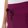 thumbnail image 2 of 32 Degrees Cool Women's High Rise Ribbed Active Yoga Semi-Flare Pant, Purple, X-Large, 2 of 4