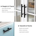 thumbnail image 4 of Empuñaduras de bar Probrico de Cabinet Pulls de 25,5 cm, color negro, paquete de 10, 4 of 7