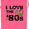 thumbnail image 4 of Inktastic I Love the '80s-musical Notes Boys or Girls Baby Bodysuit, 4 of 5