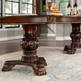thumbnail image 5 of Furniture of America Roo Traditional Wood 7-Piece Dining Table Set in Cherry, 5 of 7