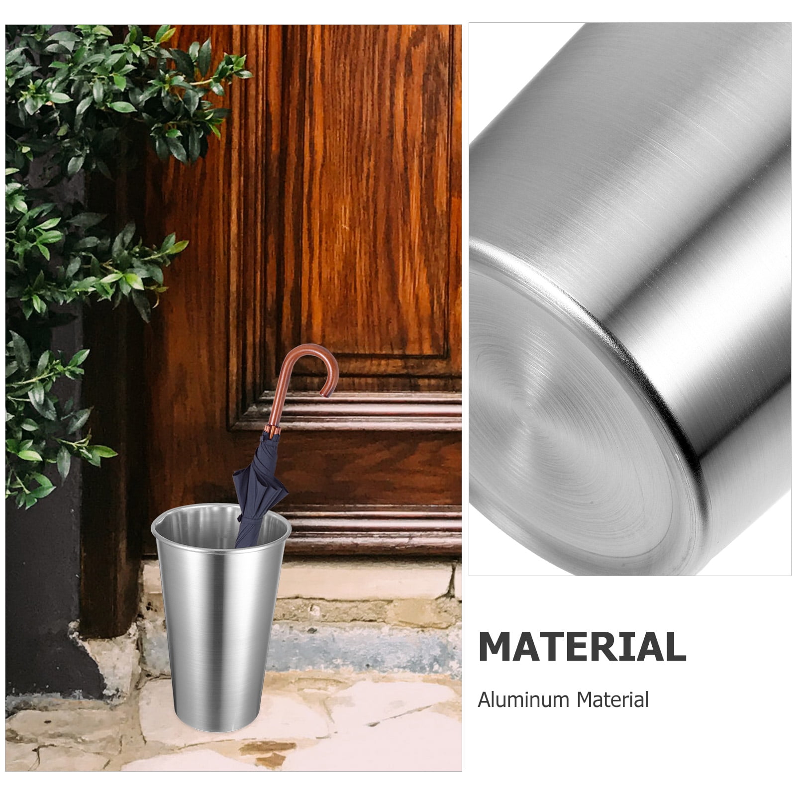 Masteelf Reusable Umbrella Bucket Storage Bucket Umbrella Storage Organizer for Home Hotel Umbrella Stand Umbrella Holder Entryway Walking Stick Stand Umbrellas Home Storage Rack
