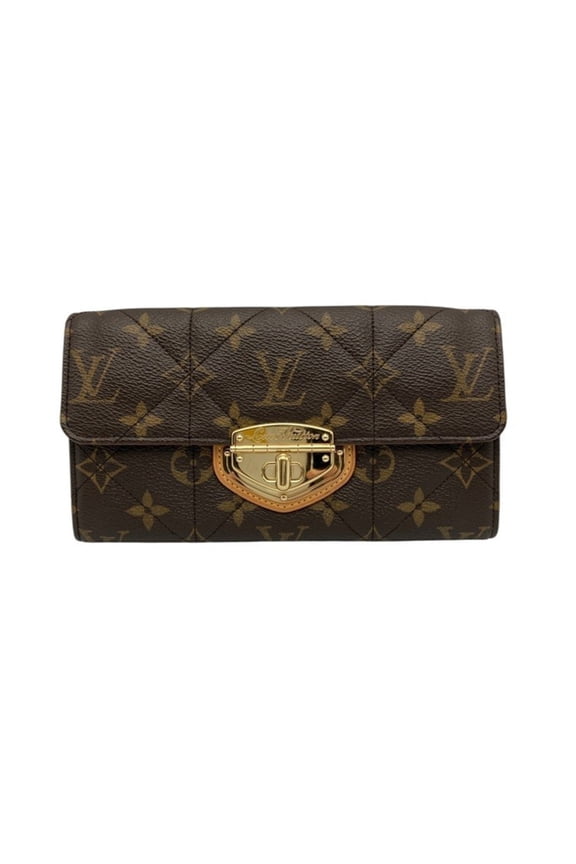 Pre-Owned LOUIS VUITTON Louis Vuitton Monogram Portefeuille Sarah Etoile Long Wallet M66556