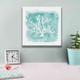 thumbnail image 4 of Epic Graffiti 'Water Coral Cove V' by Lisa Audit, Canvas Wall Art, 12"x12", 4 of 8