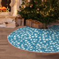 thumbnail image 5 of Disketp Beautiful Floral Christmas Tree Skirt, Christmas Tree Decorations, Christmas Decor, Tree Mat Decoration(30-48IN)-30", 5 of 6