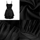 thumbnail image 3 of Mono corto con cuello en V y botones para mujer con bolsillo, 3 of 7