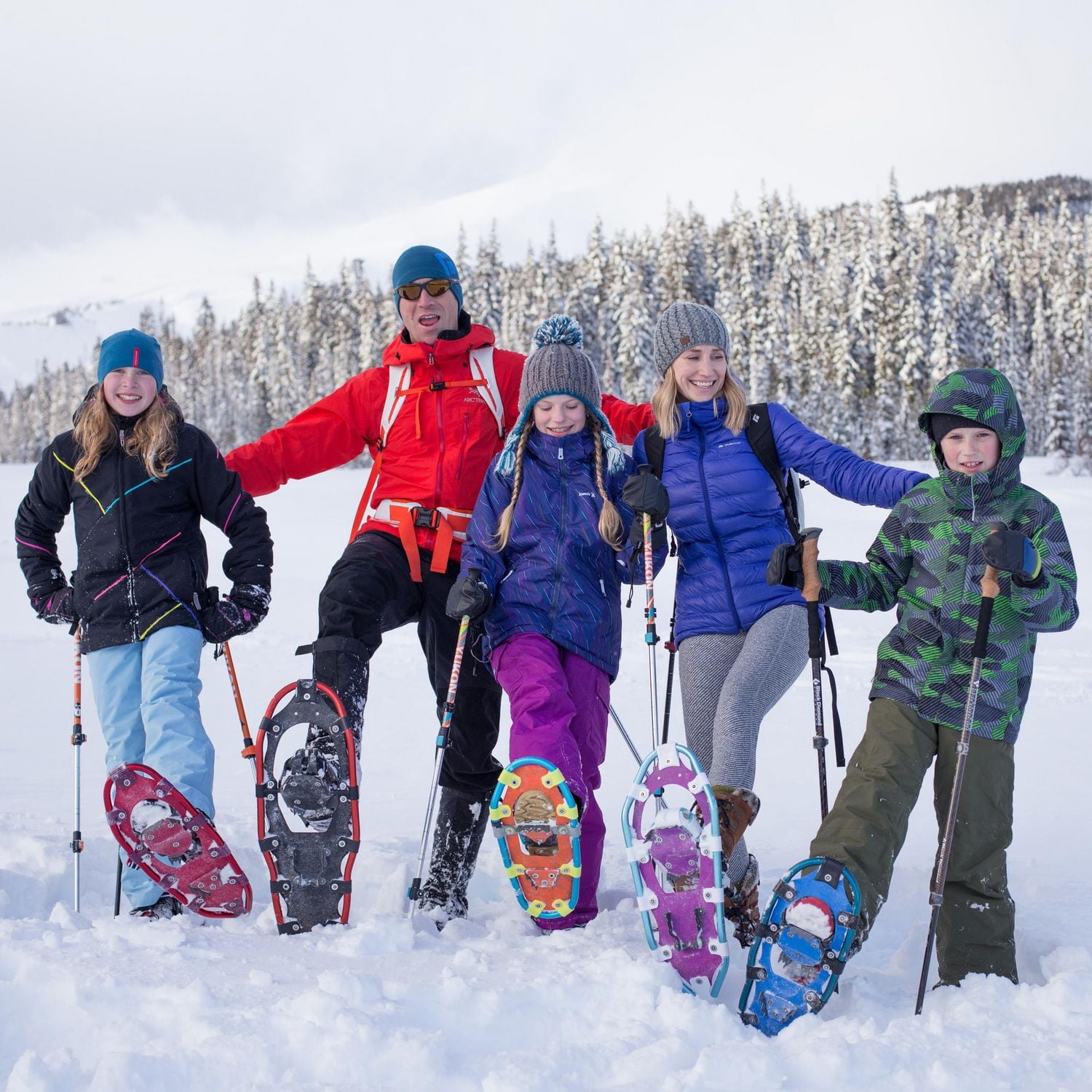 Yukon Charlie Sherpa Raquettes à Neige Kit 8"x21"