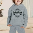 thumbnail image 2 of Afdoent Toddler Boy Outfits Hoodie Outfit Set For Boys And Comfortable For Everyday Use For Fall And Winter Activities 10-11 Years, 2 of 4