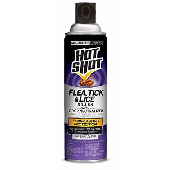Hot-Shot HG-2118 Tick and Lice Killer, 14 oz Aerosol Can