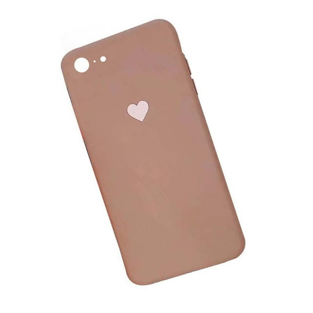 Remplacement pour iPhone 6/6s/7/8/XR/X/TP/TP Max Étui de Téléphone Cœur Support de Protection