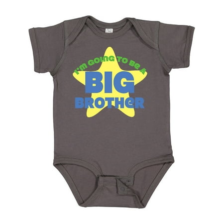 

Inktastic I m Going to Be a Big Brother Gift Baby Boy Bodysuit