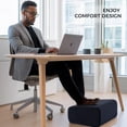thumbnail image 4 of Ganondorf Foot Rest for Under Desk at Work Adjustable Foot Rest Under Desk Ergonomic Foot Stools for Under Office Desk Leg Pillow for Underdesk Footrest, 4 of 6