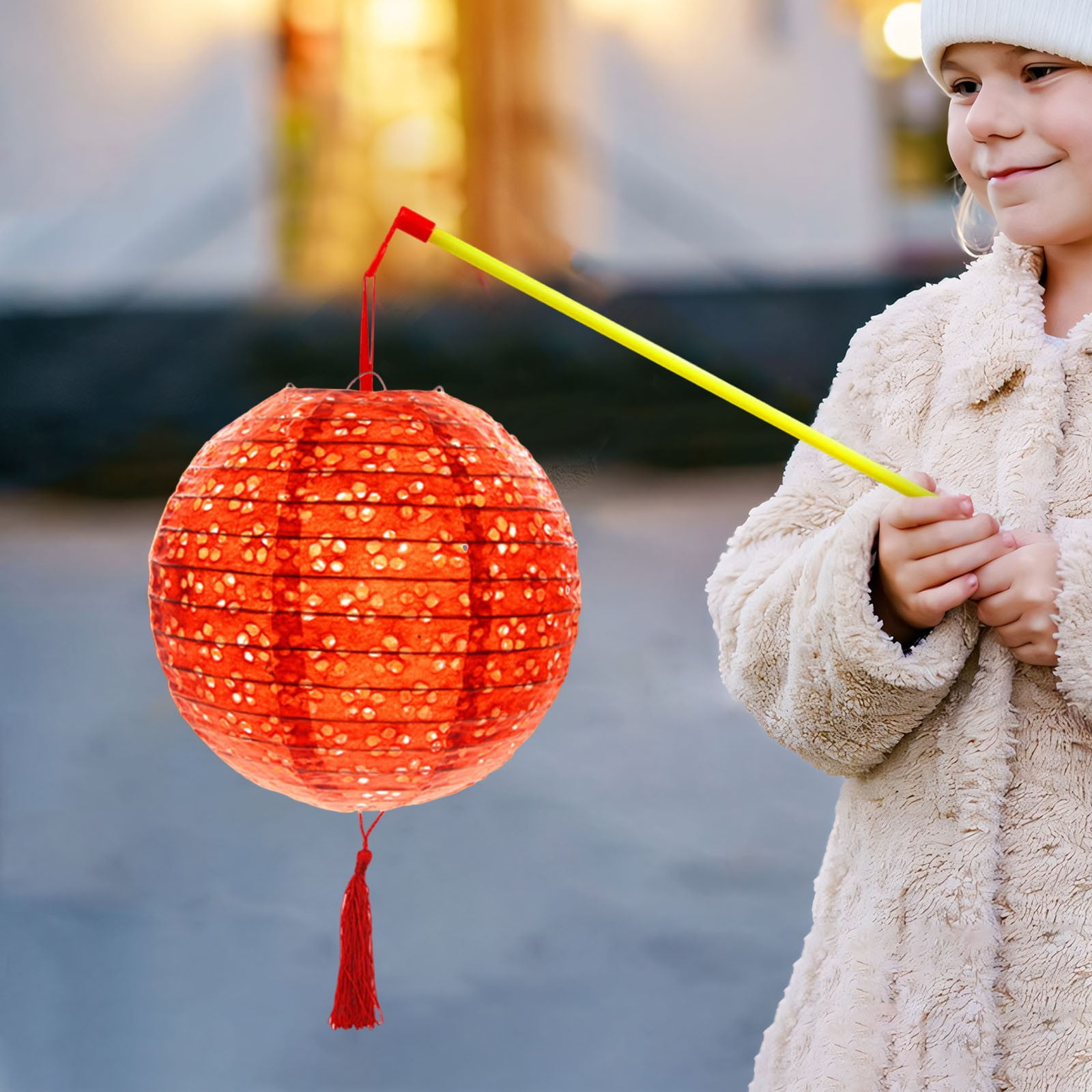 Savings Clearance 2025!Tengw Chinese Paper Lanterns with LED