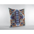 thumbnail image 2 of Amrita Sen Double Sided Suede Zippered Pillow In Orange Finish CAIPL48FSDS16X16, 2 of 5