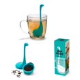 thumbnail image 1 of CH Baby Nessie Infuseur de Thé à Feuilles Mobiles (Turquoise) - Infuseur de Thé Mignon avec Cuillère de Trempage - Cadeaux de Thé Mignons - Long Manche Cou, Boule Corps Monstre de Lac en Silicone pour Thé aux Herbes, 1 of 6