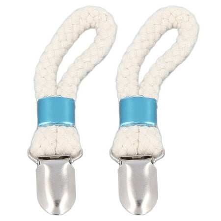 

Kitchen Towels Clip 2pcs Wear Simple Operation Cotton Rope Towel Clip Strong Sturdy Fixed Towel For Shower Room For Kitchen