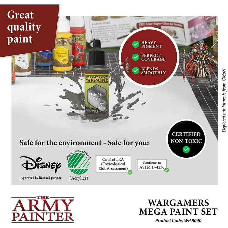 The Army Painter Miniature Paint Sets, Model Paint Set, 18 Acrylic