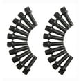 thumbnail image 4 of Wheel Mate Lug Bolt | Mevius Series | M14x1.50 | 50mm | 14mm RAD | 17mm Hex | Set of 20 | Ball Seat | Black, 4 of 5