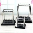 thumbnail image 3 of Classic Newtons Cradle Kinetic Balls School Educational Prop Toy Desktop Decor Big, 3 of 8