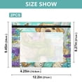 thumbnail image 3 of Wobogo Golden Retriever A4 Size Clear Polyester File Pocket Set of 2 Zipper Home Work Office Organizer, 3 of 7
