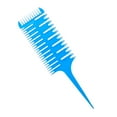 thumbnail image 1 of Peines para mujer, peines de doble cara, peine de dientes finos y anchos para resaltar, peine de peluquería, herramienta para el cabello, peine para teñir el cabello, 1 of 3