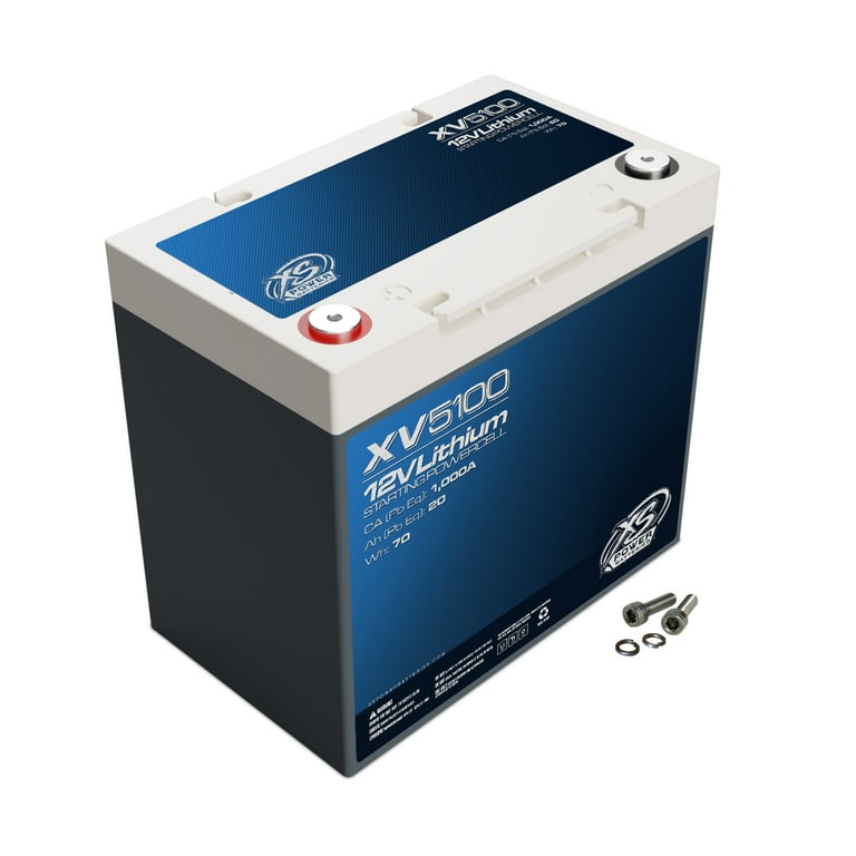 XS Power Lithium Titan8 XV Series 12 Volt Battery 1000 CA XS Power Lithium Titan8 XV Series 12 Volt Battery 1000 CA