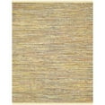 thumbnail image 1 of Safavieh Rag 10' X 14' Hand Woven Cotton Rug in Yellow, 1 of 3